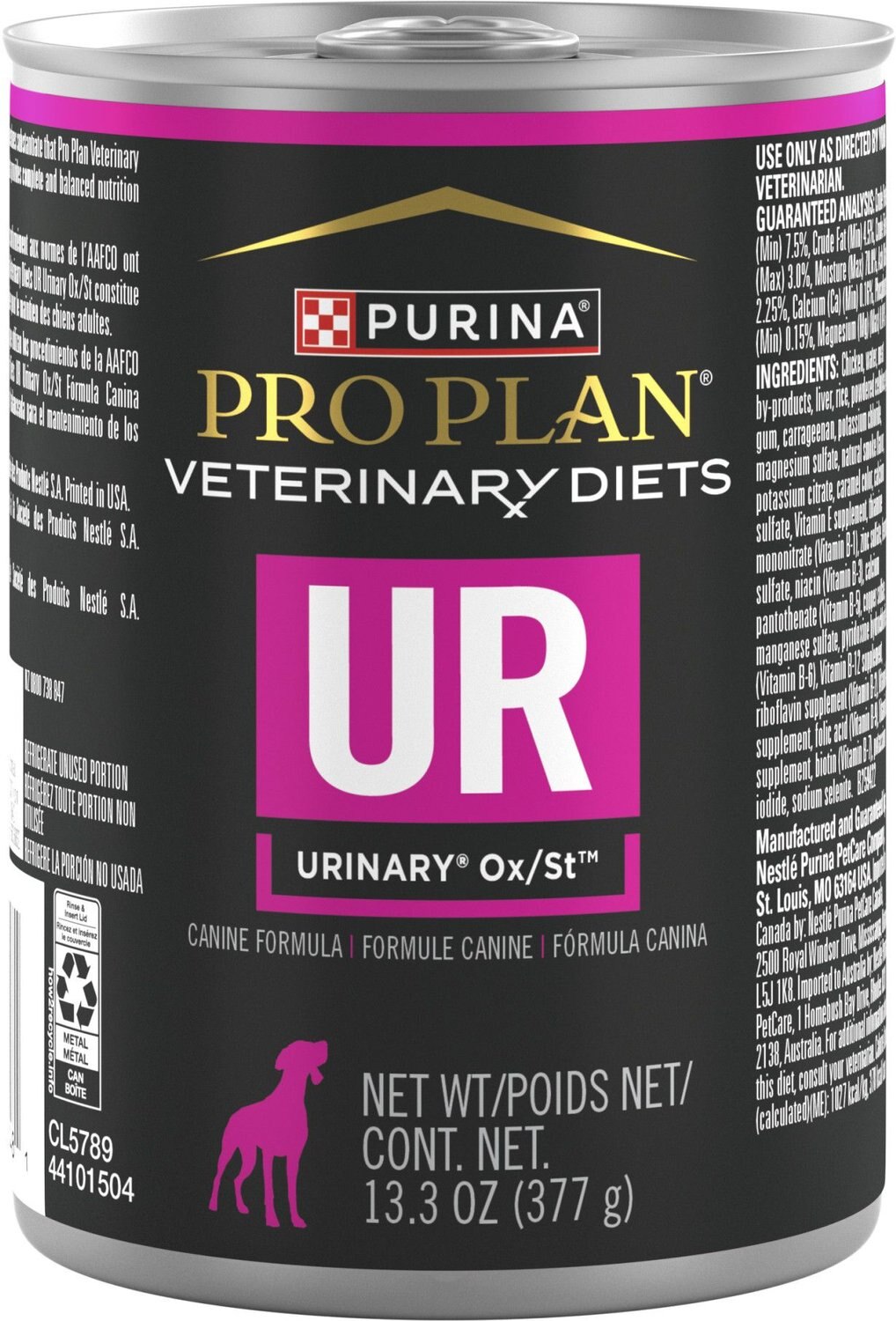 purina veterinary diets canine gastroenteric en canned dog food