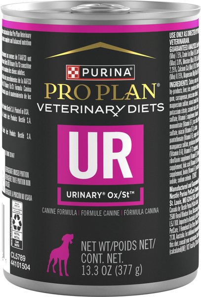 Purina Pro Plan Veterinary Diets UR Urinary Ox/St Wet Dog Food, 13.3-oz, case of 12 slide 1 of 11