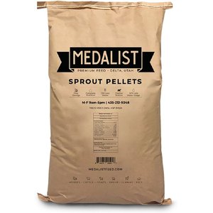 Medalist Sprout Pellets Pig & Goat Dry Food, 50-lb bag