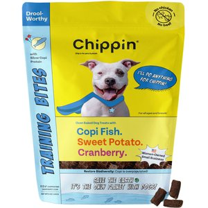 Chippin All-Natural Wild-Caught Fish Training Bites, 5-oz bag