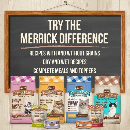 Merrick Purrfect Bistro Grain-Free Healthy Kitten Recipe Dry Cat Food, 7-lb bag
