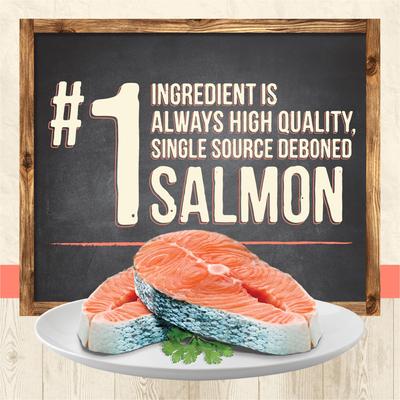 Show full view: Merrick Limited Ingredient Diet Grain-Free Real Salmon Pate Recipe Canned Cat Food, 5-oz, case of 24 slide 4 of 13