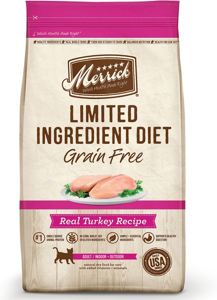 Discontinued - MERRICK Limited Ingredient Diet Grain-Free Real Turkey ...