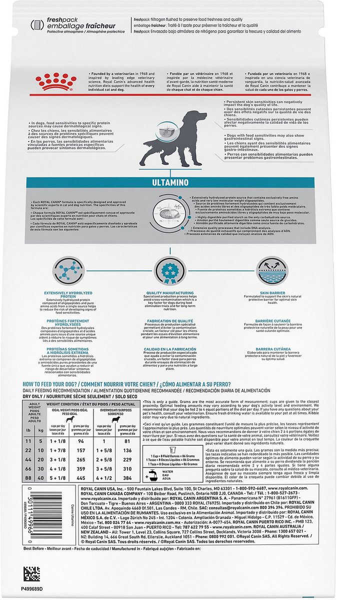 Royal canin ultamino canned dog clearance food