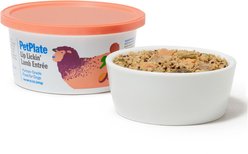 PetPlate Human Grade Lip Lickin' Lamb Entrée Dog Food, 12-oz cup, case of 6