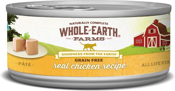 Whole earth on sale canned cat food