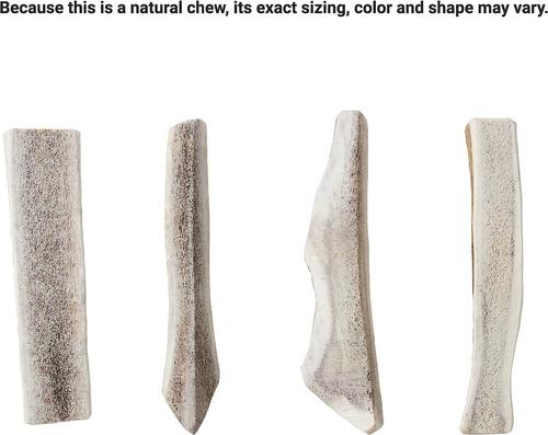 Show full view: Bones & Chews Made in USA Elk Antler Split Dog Chew, 7.25 - 8.5-in, Large slide 4 of 10