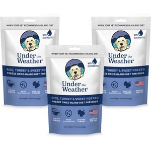 Under the Weather Rice, Turkey & Sweet Potato Flavor Freeze-Dried Dog Food