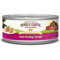 Whole Earth Farms Grain-Free Real Turkey Pate Recipe Canned Cat Food, 5-oz, case of 24