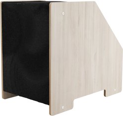 Noba Origin Hideout Circle Dog & Cat Stairs, Black & Natural Wood slide 2 of 3