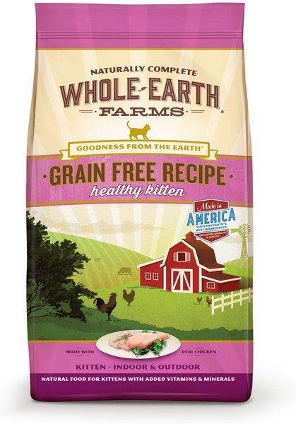 Whole earth farms on sale dry cat food