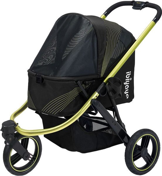 Out of Stock IBIYAYA The Beast Dog Jogging Stroller, Jet Black