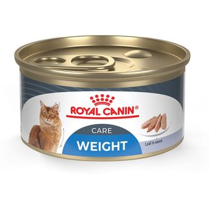Royal Canin Feline Weight Care Loaf in Sauce Canned Cat Food, 3-oz, case of 24