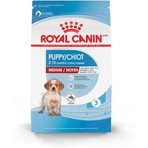 Royal Canin Size Health Nutrition Medium Puppy Dry Dog Food, 17-lb bag