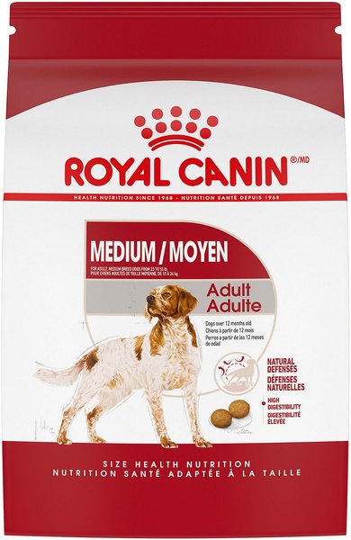 ROYAL CANIN Size Health Nutrition Medium Adult Dry Dog Food 17 lb