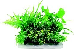 Penn-Plax Aqua-Plant 6-Piece Artificial Fish Plant, Green