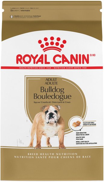 Royal Canin Breed Health Nutrition Bulldog Adult Dry Dog Food, 17-lb bag slide 1 of 8