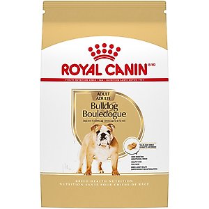 Royal Canin Breed Health Nutrition Bulldog Adult Dry Dog Food, 17-lb bag