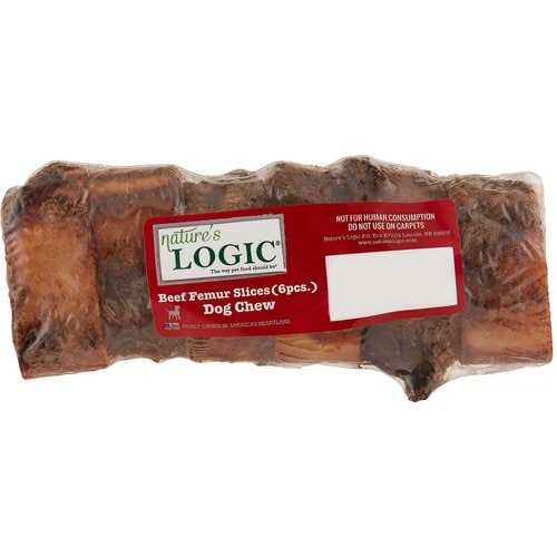 Biscotti per cani Nature's Logic a base di fette di femore di manzo Informazioni sul prodotto