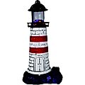 Penn-Plax Deco-Replicas Aerating Lighthouse Fish Ornament, Multicolor