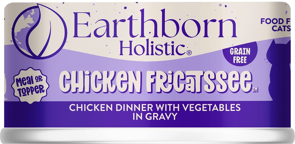EARTHBORN HOLISTIC Chicken Fricatssee GrainFree Natural Adult Canned