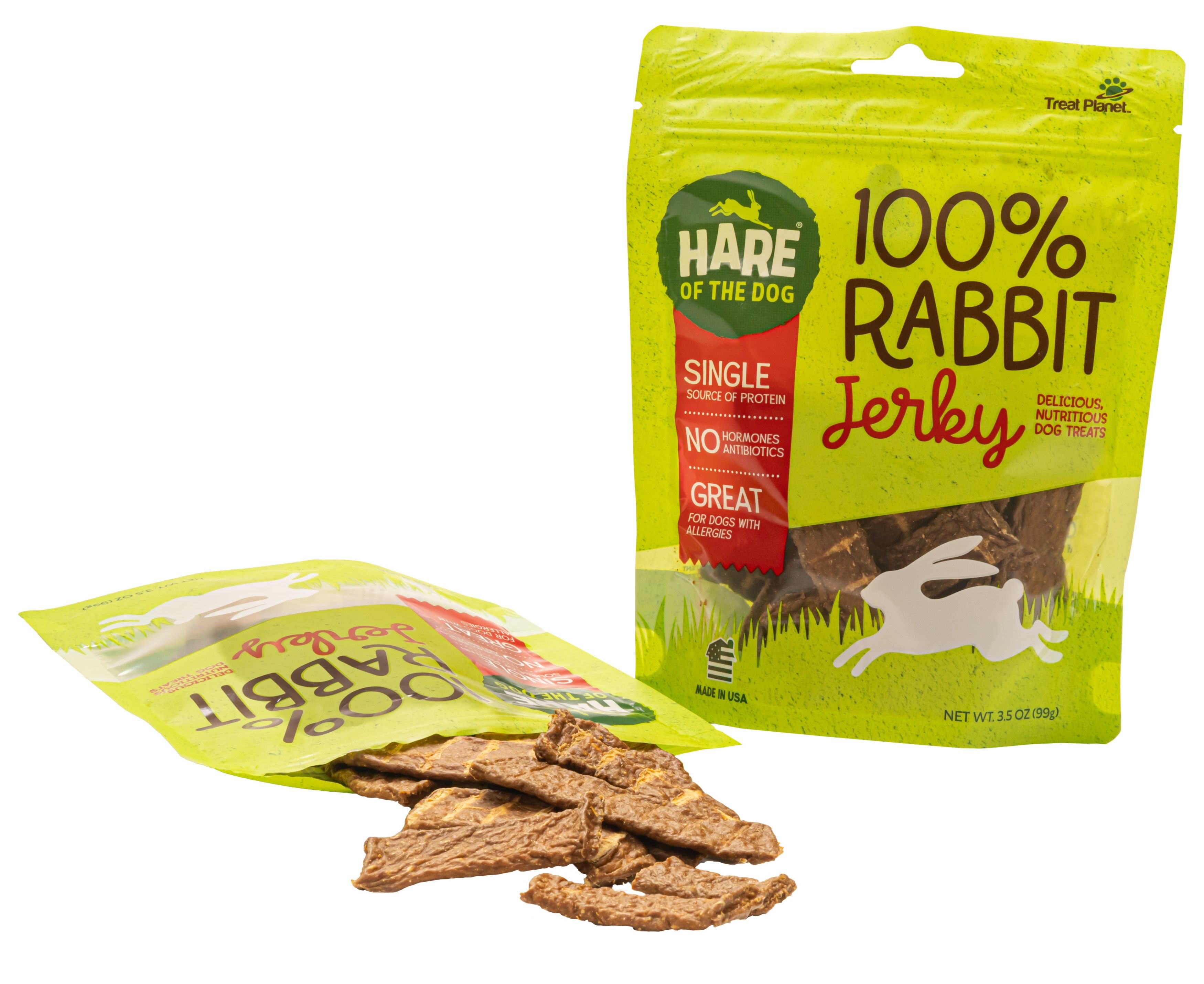 HARE OF THE DOG 100% Rabbit Jerky Dog Treats Customer Questions - Chewy.com