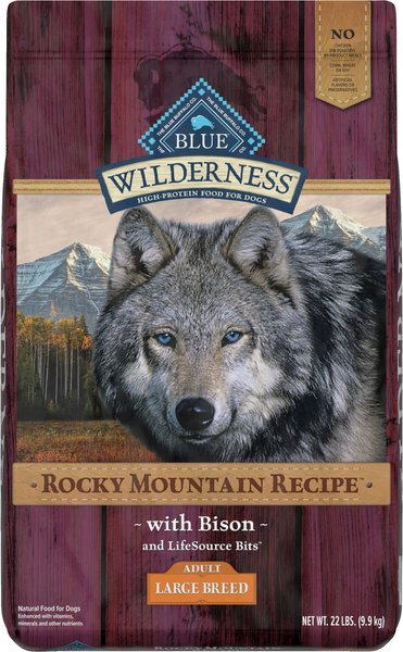 blue buffalo dog food bison