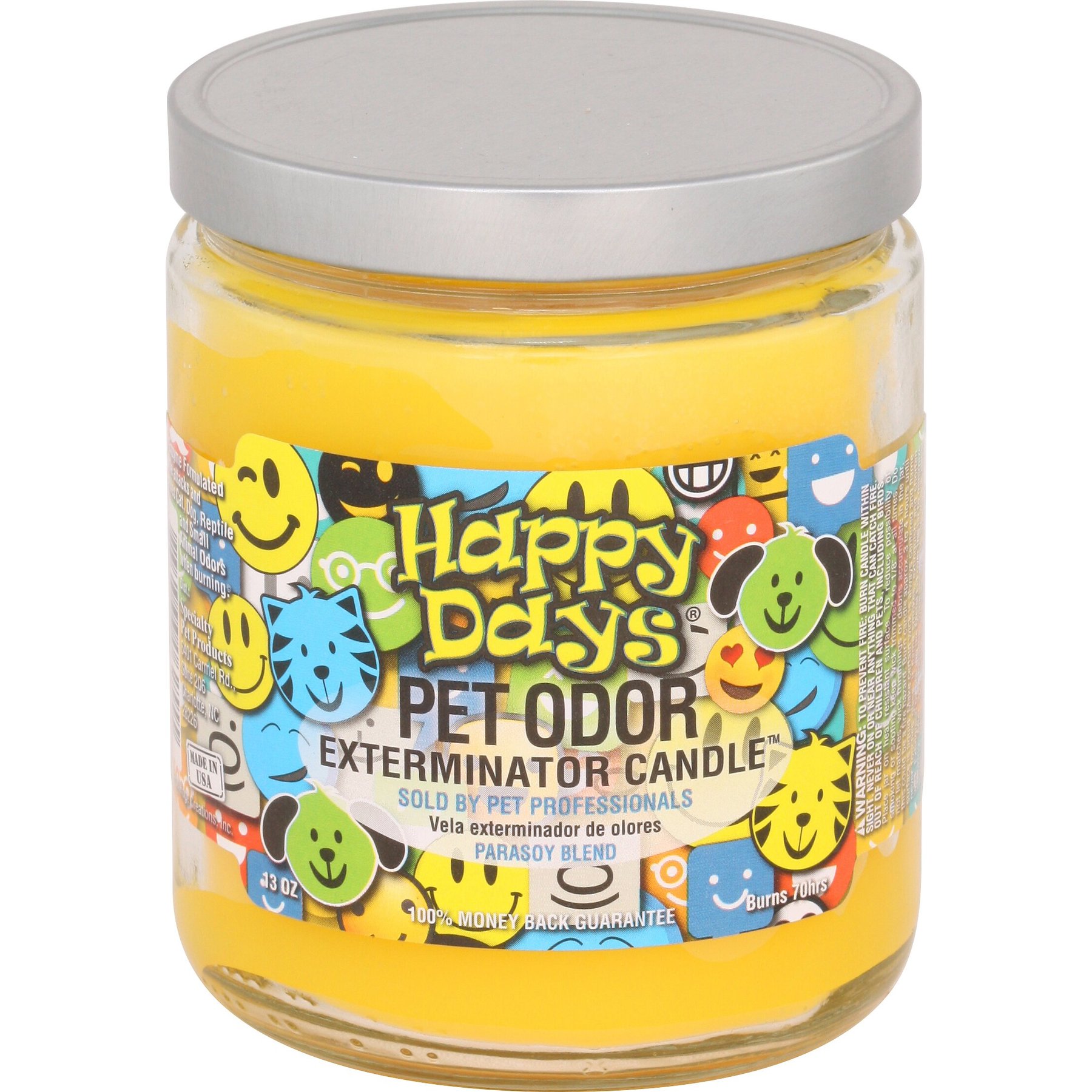 PET ODOR EXTERMINATOR Happy Days Deodorizing Candle 13