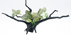 Penn-Plax Aqua-Plant Driftwood Fish Plant, Green