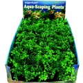 Penn-Plax Aqua-Scaping Green Bunch Fish Plant, Small, Green, 5 count