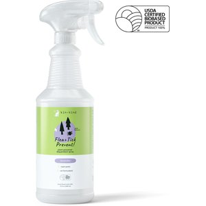 kin+kind Flea & Tick Lavender Dog Protect Spray, 32-oz bottle