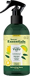 TropiClean Essentials Yuzu Fruit Dog Deodorizing Spray, 8-oz bottle