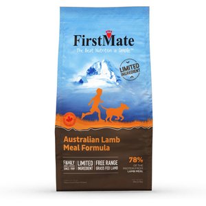 Firstmate Limited Ingredient Diet Grain-Free Australian Lamb Meal Formula Dry Dog Food, 5-lb bag