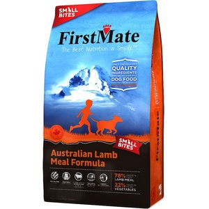Firstmate Small Bites Limited Ingredient Diet Grain-Free Australian Lamb Meal Formula Dry Dog Food, 14.5-lb bag