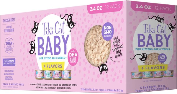 Tiki best sale kitten food