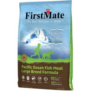 FirstMate Large Breed Limited Ingredient Diet Grain-Free Pacific Ocean Fish Meal Formula Dry Dog Food, 28.6-lb bag