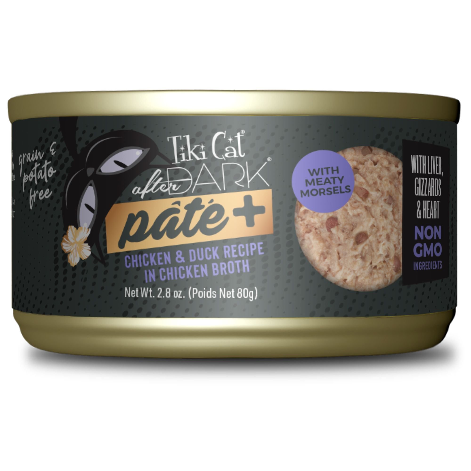 Tiki Cat After Dark Pate+ Chicken Grain-Free Wet Cat Food