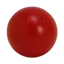 Jolly Pets 10" Push-n-Play Ball Dog Toy, Red