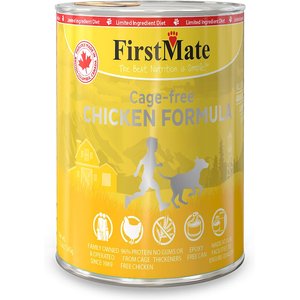 Firstmate Chicken Formula Limited Ingredient Grain-Free Canned Dog Food, 12.2-oz, case of 12