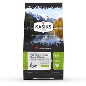 KASIKS Free Run Grain-Free Chicken Formula Dry Dog Food, 5-lb bag