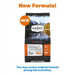 KASIKS Free Range Grain-Free Lamb Formula Dry Dog Food, 5-lb bag slide 2 of 7