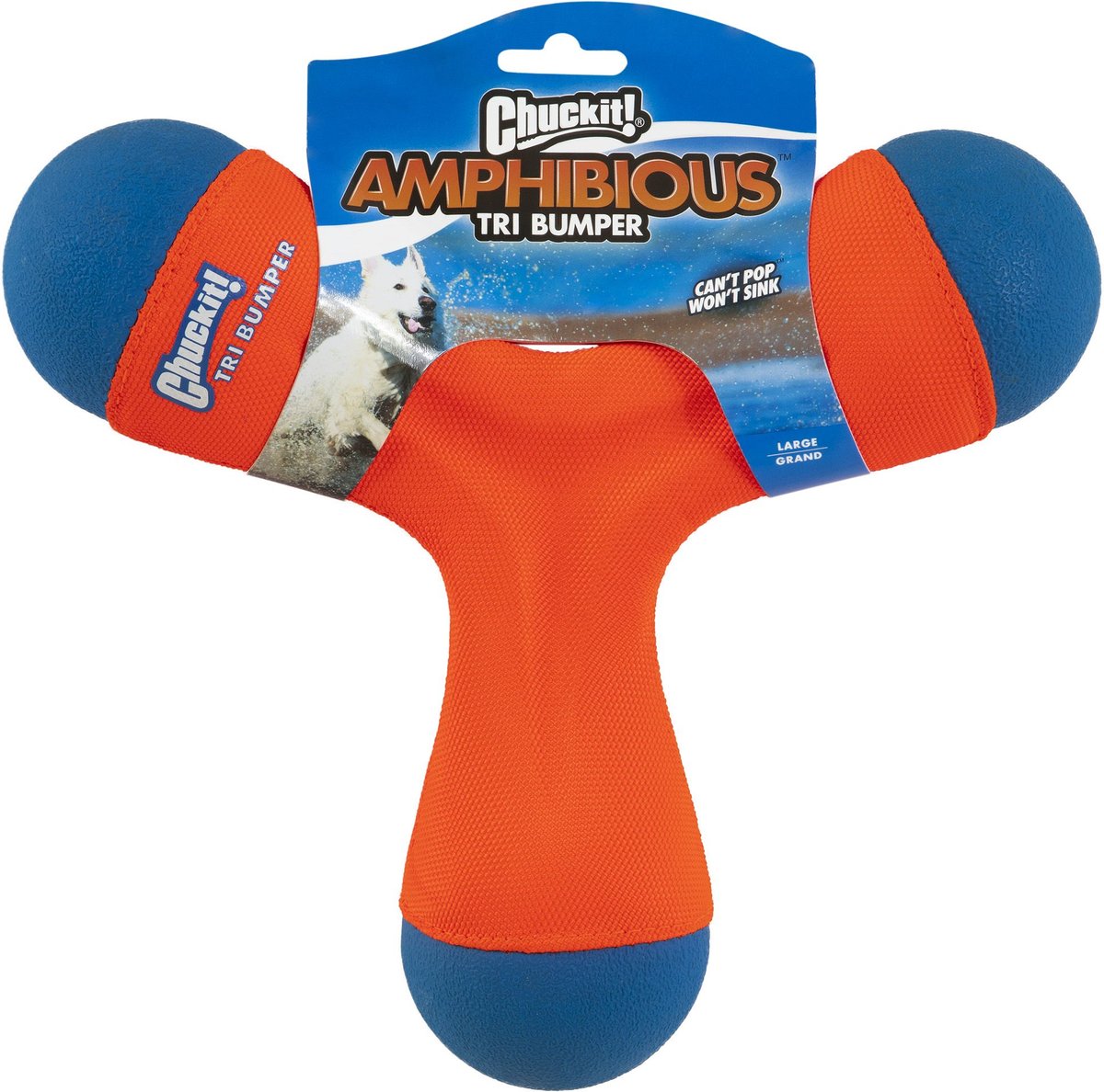 bumper dog toy