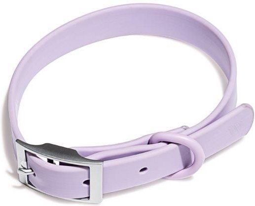 Wild One Adjustable Waterproof Flex-Poly Coated Nylon Dog Collar, Lilac, Small slide 1 of 4