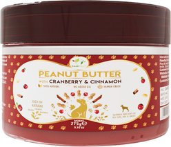 Pawfect Peanut Butter with Cranberry & Cinnamon Dog Treat, 250-gram bag