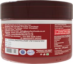 Pawfect Peanut Butter with Cranberry & Cinnamon Dog Treat, 250-gram bag slide 2 of 4