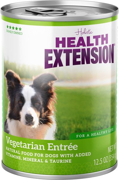 Health Extension Vegetarian Entree Canned Dog Food, 12.5-oz, case of 12 slide 1 of 5