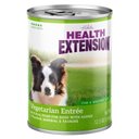 Health Extension Vegetarian Entree Canned Dog Food, 12.5-oz, case of 12