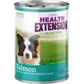 Health Extension Grain-Free Salmon Entree Canned Dog Food, 12.5-oz, case of 12