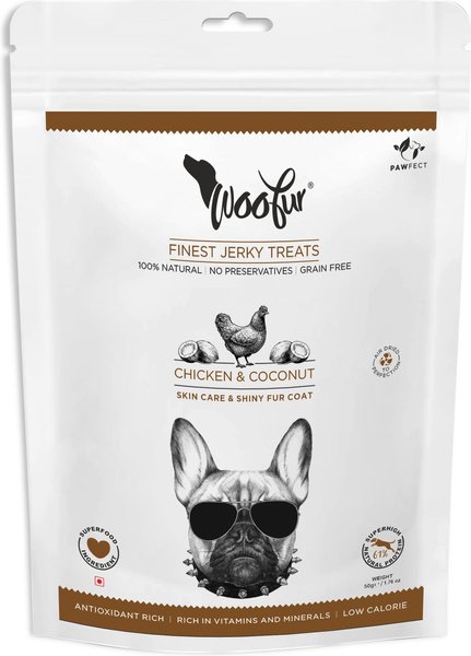 PAWFECT Chicken Coconut Dog Treat 1.76 oz bag Chewy