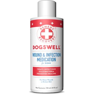 Dogswell Remedy+Recovery Wound & Infection Lotion for Dogs & Cats, 4-oz bottle